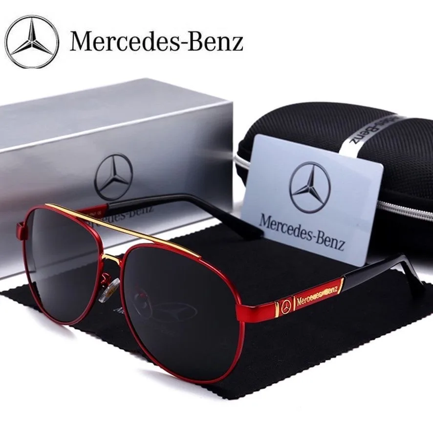 Очки солнцезащитные от MERSEDES-BENZ красный — изображение 4
