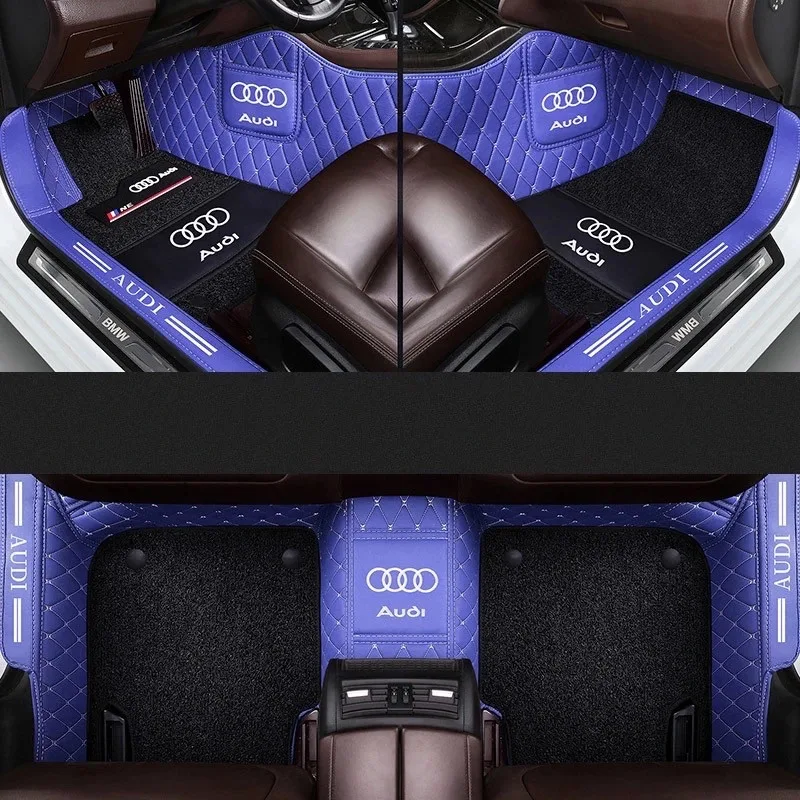 Коврики автомобильные  , полик, комплект AUDI A4l A6l Q3 Q5(L) Q2(L) A1(5,7,) A8L Q7 — изображение 2