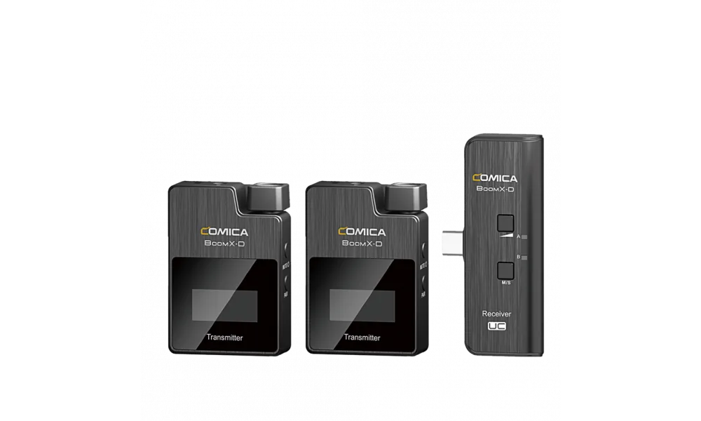 Радиосистема Comica BoomX-D UC2 (2TX+UC RX) для смартфона (BoomX-D UC2) — изображение 2