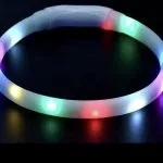 Ошейник для собак светящийся led