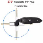 Микрофон для саксофона, инструментальный радио  микрофон Kimafun KM-U308B(A). Радиосистема — изображение 6