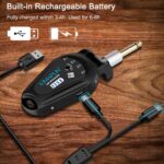 Микрофон для саксофона, инструментальный радио  микрофон Kimafun KM-U308B(A). Радиосистема — изображение 3
