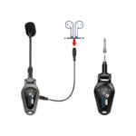 Микрофон для саксофона, инструментальный радио  микрофон Kimafun KM-U307. + мониторы в уши