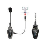 Микрофон для саксофона, инструментальный радио  микрофон Kimafun KM-U307. + мониторы в уши