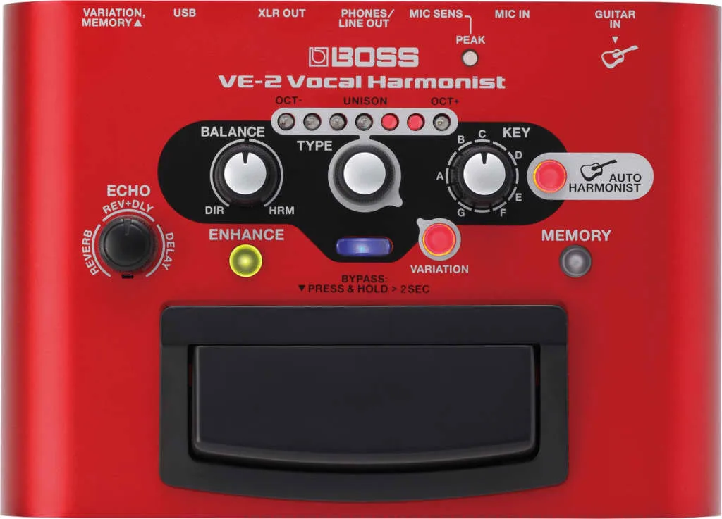 ПРОЦЕССОР ВОКАЛЬНЫЙ BOSS VE-2 — изображение 4