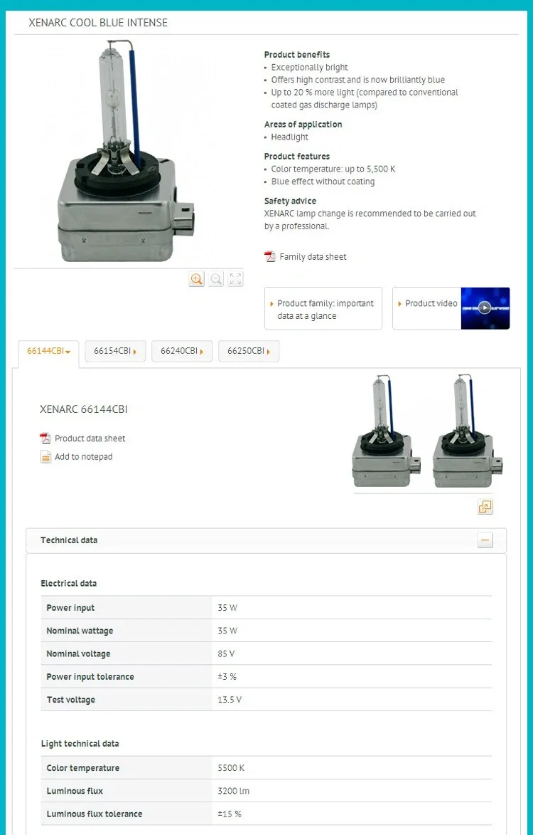 Ксеноновая лампа OSRAM D1S ,D2S,D2R CBI ,D3S, D4S, D8S 35W. Оригинал — изображение 4