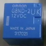 Реле ЭБУ omron электроручника BMW X5 Е70, X6 Е71 G8ND-2UK синій