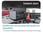 Портативная зарядная станция CARKU s1500W(3000w) PRO  + пусковое устройство для автомобиля. 1408Вт/час — изображение 7