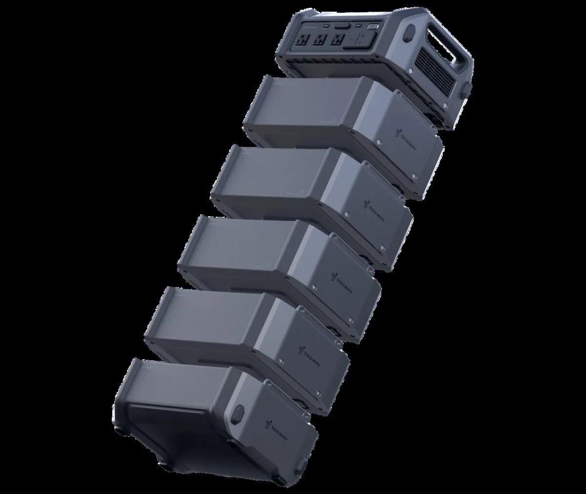 Станция резервного питания Segway Cube 1000/2200W (4400w)/1024 Вт/ч/LiFePO4 + чехол — изображение 4