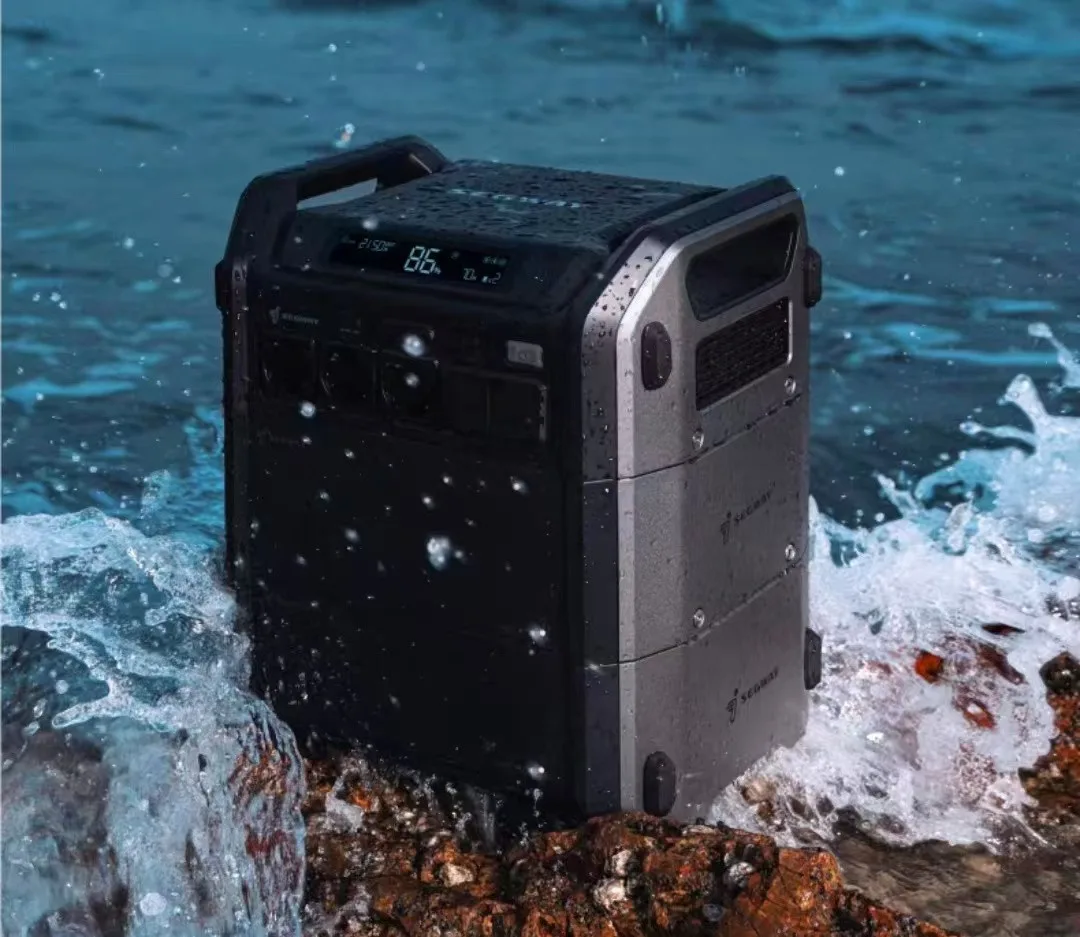 Станция резервного питания Segway Cube 1000/2200W (4400w)/1024 Вт/ч/LiFePO4 + чехол — изображение 3