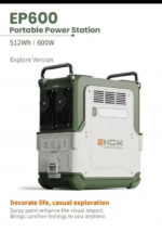 Портативная электростанция EHOM EP600 512Wh LiFePO4 EVE Battery