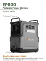 Портативная электростанция EHOM EP600 512Wh LiFePO4 EVE Battery — изображение 2
