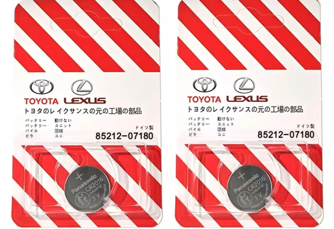 Оригинальная батарейка в дистанционный пульт Lexus , Toyota CR2016, 1620,2032. 85212-07180 — изображение 4