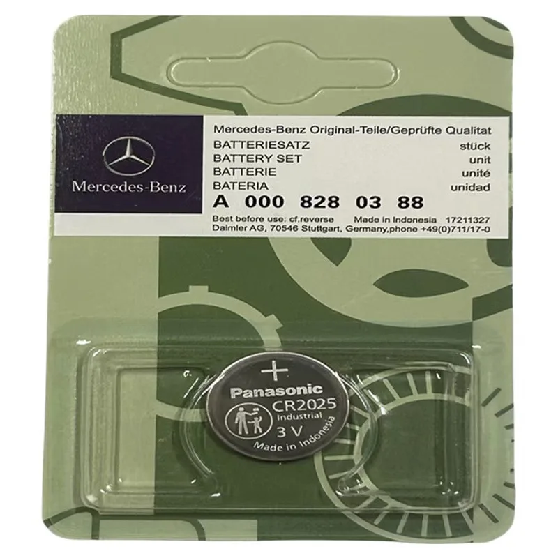 Оригинальная батарейка в дистанционный пульт Mercedes- Benz CR2032, 2025 . A 000 828 03 88 — изображение 3