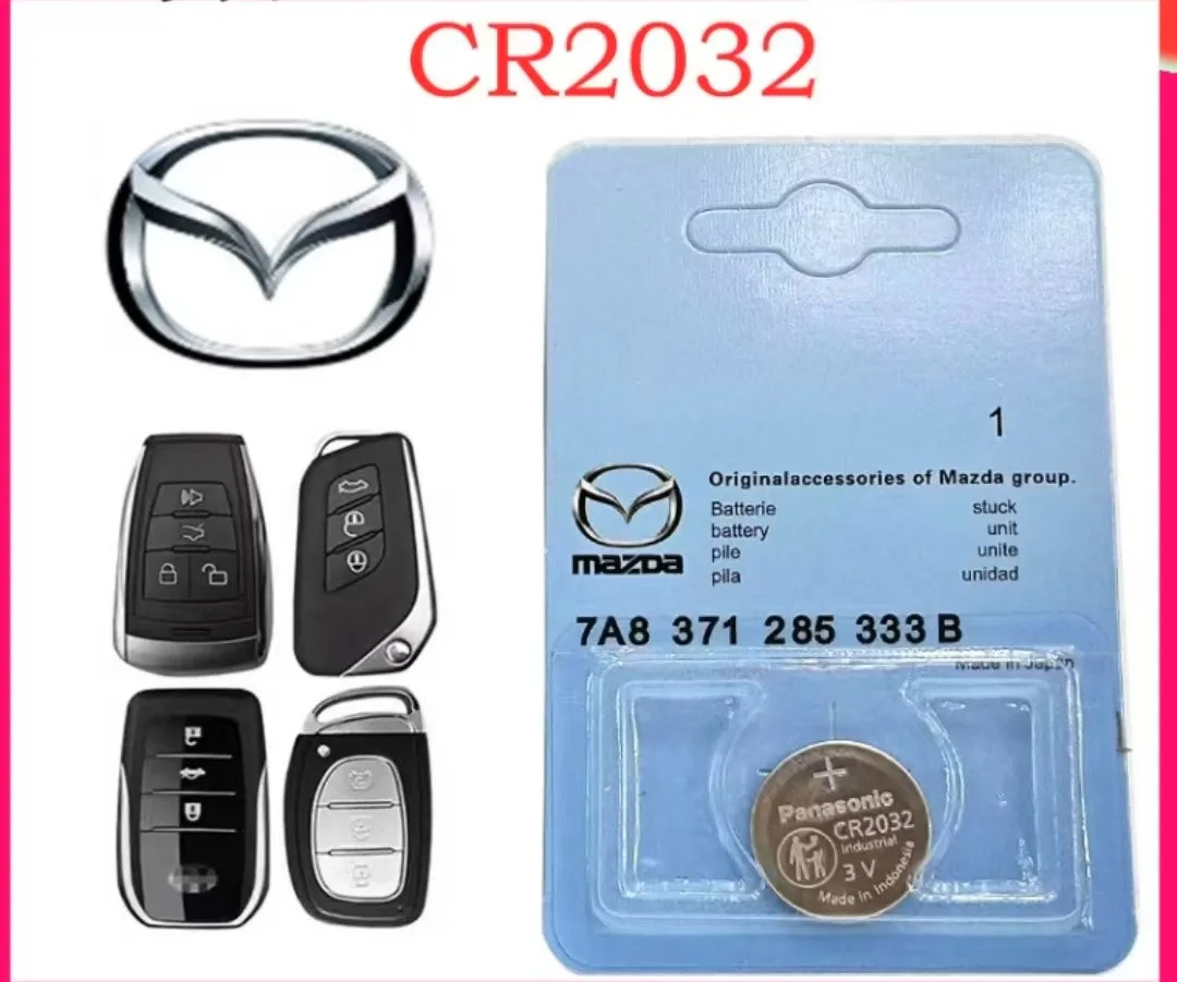 Оригинальная батарейка в дистанционный пульт Mazda CR2032, 2025 . 7A8 371 285 333 B . — изображение 2