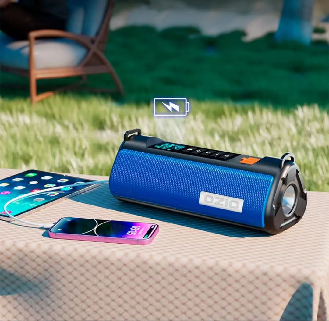 Пусковое устройство 4 в 1 Ozio MAX : бустер 12В, насос, power bank 10400mAh, фонарик, аварийный сигнал. — изображение 5