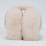 Бархатные меховые  наушники складные  / теплые наушники для девушек  / зимние наушники/ весна осень — изображение 8