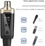 Беспроводная микрофонная система UHF TC2, адаптер XLR, 16 каналов,питание 48 В — изображение 2