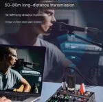 Беспроводная микрофонная система UHF TC2, адаптер XLR, 16 каналов,питание 48 В — изображение 4