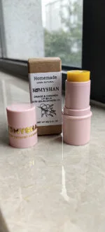 Натуральный бальзам для губ Komyshan HandMade "Облепиха + Апельсин+ корица " — изображение 10