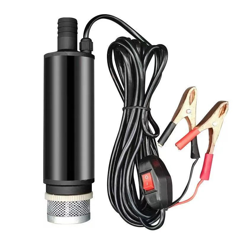 Электрический насос для перекачки топлива и жидкостей 12 В "Универсал" с морозостойким шлангом — изображение 2