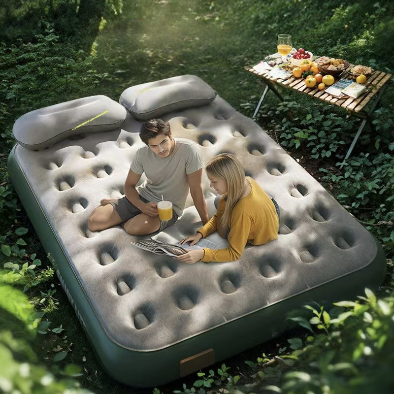6582706987_samonaduvayuschijsya-kempingovyj-matras Самонадувающийся кемпинговый матрас THICK STYLE (Двуспальный) — изображение 1