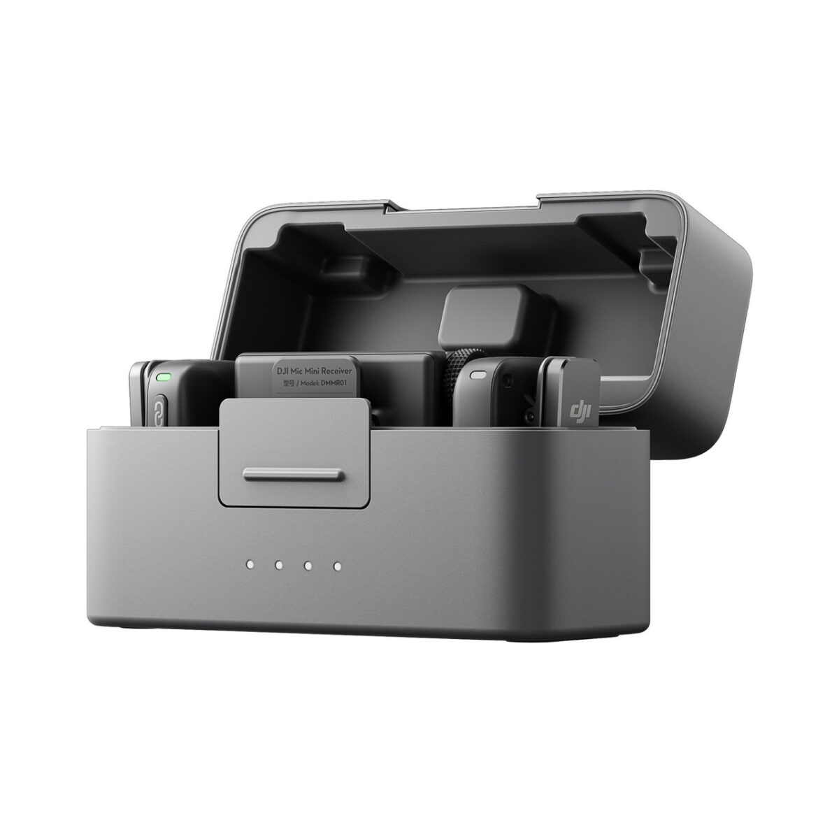 DJI Mic Mini — беспроводной микрофон (до 400 м), комплект 2 TX + 1 RX + зарядный кейс + чехол — изображение 5