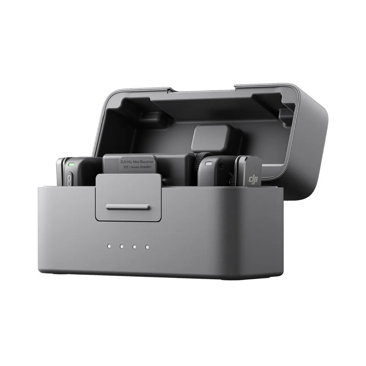 DJI Mic Mini — беспроводной микрофон (до 400 м), комплект 2 TX + 1 RX + зарядный кейс + чехол — изображение 5