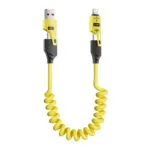 Универсальный кабель 65W+PD   TYPE-C. Lighting , USB/  4-in-1 с поддержкой CarPlay/CarLife — изображение 14