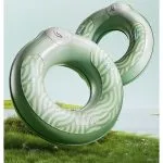 Надувной круг с  встроенным насосом и ручками AirFloat Pro 90kg