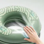 Надувной круг с  встроенным насосом и ручками AirFloat Pro 90kg — изображение 7