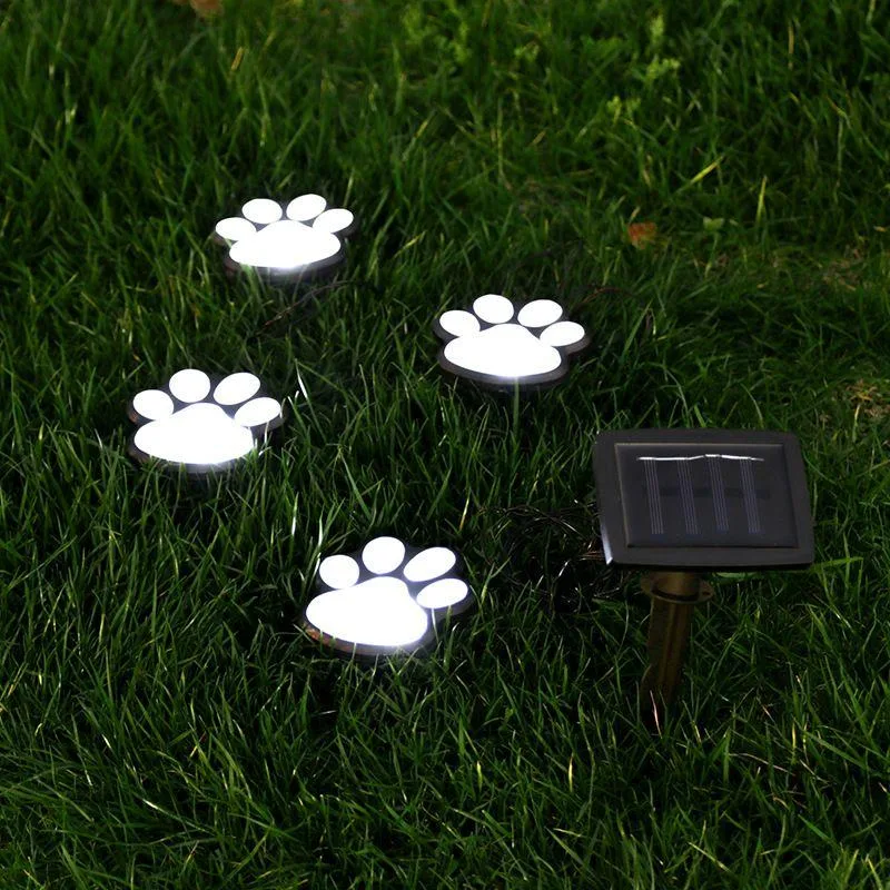 Садовые солнечные светильники "Собачьи лапки — изображение 3