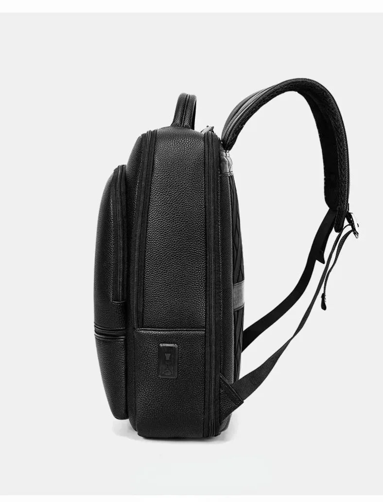 Стильный рюкзак для ноутбука 17 дюймов — USB, водостойкий, много отделений — изображение 7
