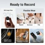 Maono Wave T5 — беспроводной микрофон с двумя передатчиками (Type-C) IPHONE/ANDROID — изображение 5