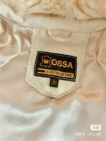 Изысканная кожаная куртка с мехом лисы OSSA (Турция) — изображение 3