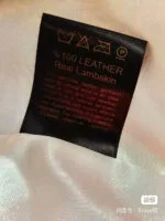 Изысканная кожаная куртка с мехом лисы OSSA (Турция) — изображение 4