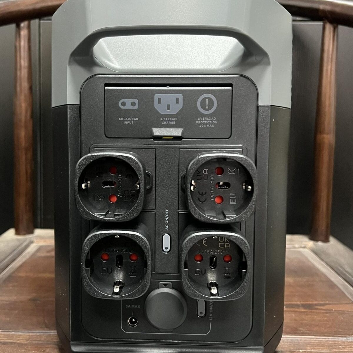 Зарядная станция EcoFlow Delta 2-3  , 1800 W 1024 Вт/час, Предоплата,оригинал CN+ 4 переходника. — изображение 2