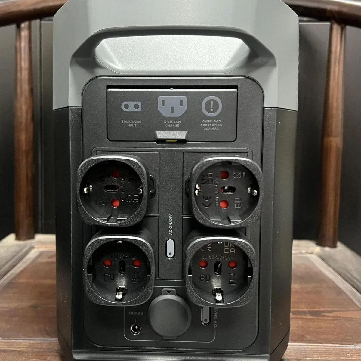 Зарядная станция EcoFlow Delta 2-3  , 1800 W 1024 Вт/час, Предоплата,оригинал CN+ 4 переходника. — изображение 2