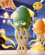 SQUID DANCE — Танцующий и ездящий осьминог, 20 см, музыкальная игрушка с подсветкой Рожевий — изображение 9