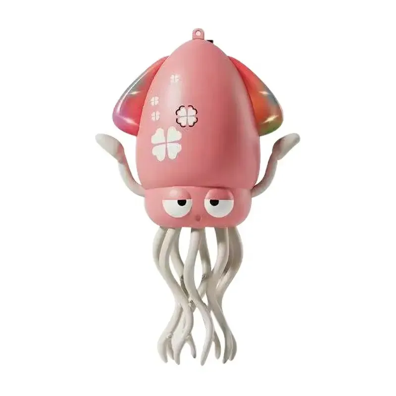 SQUID DANCE — Танцующий и ездящий осьминог, 20 см, музыкальная игрушка с подсветкой Рожевий — изображение 5