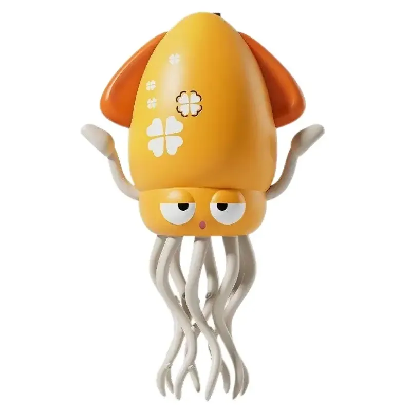 SQUID DANCE — Танцующий и ездящий осьминог, 20 см, музыкальная игрушка с подсветкой жовтий — изображение 7