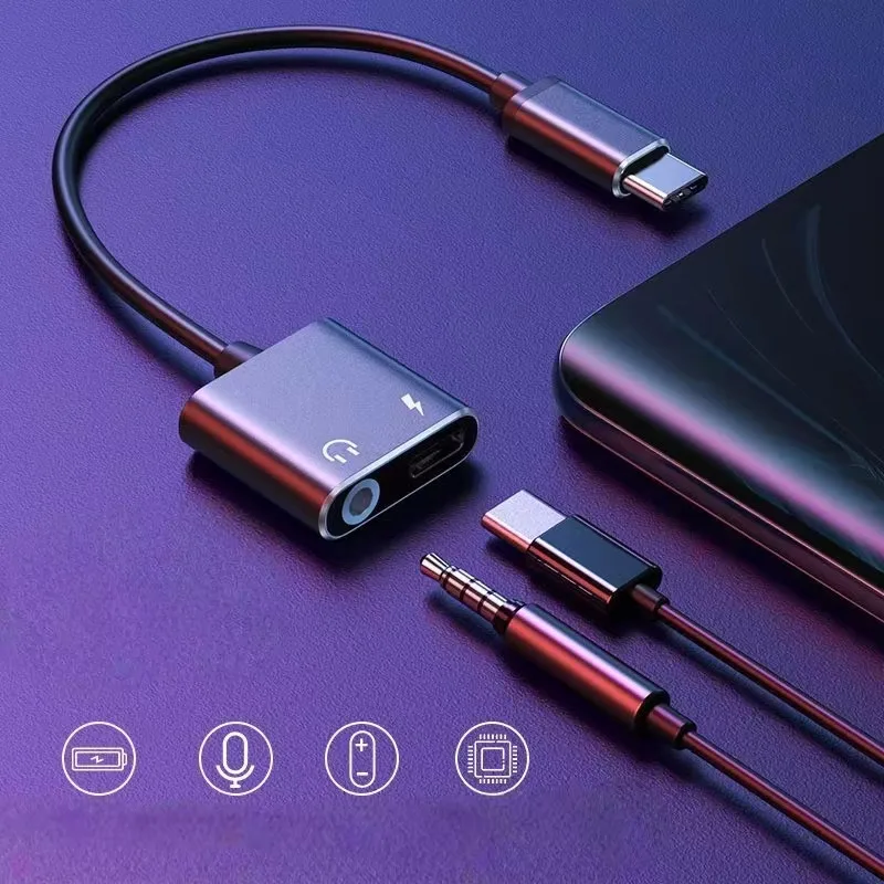 Переходник Type-C PD+ Music 3.5 jack / type- c charge , гарнитура. IOS - Android — изображение 2