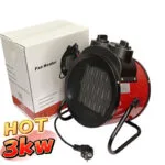 Обогреватель PowerHeat 3000W (3 kW) тепловая пушка 3 режима/ PTC-нагревательный элемент!