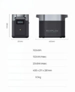 Дополнительная батарея EcoFlow DELTA 2 Extra Battery 1024wh/доставка 20 дней — изображение 3