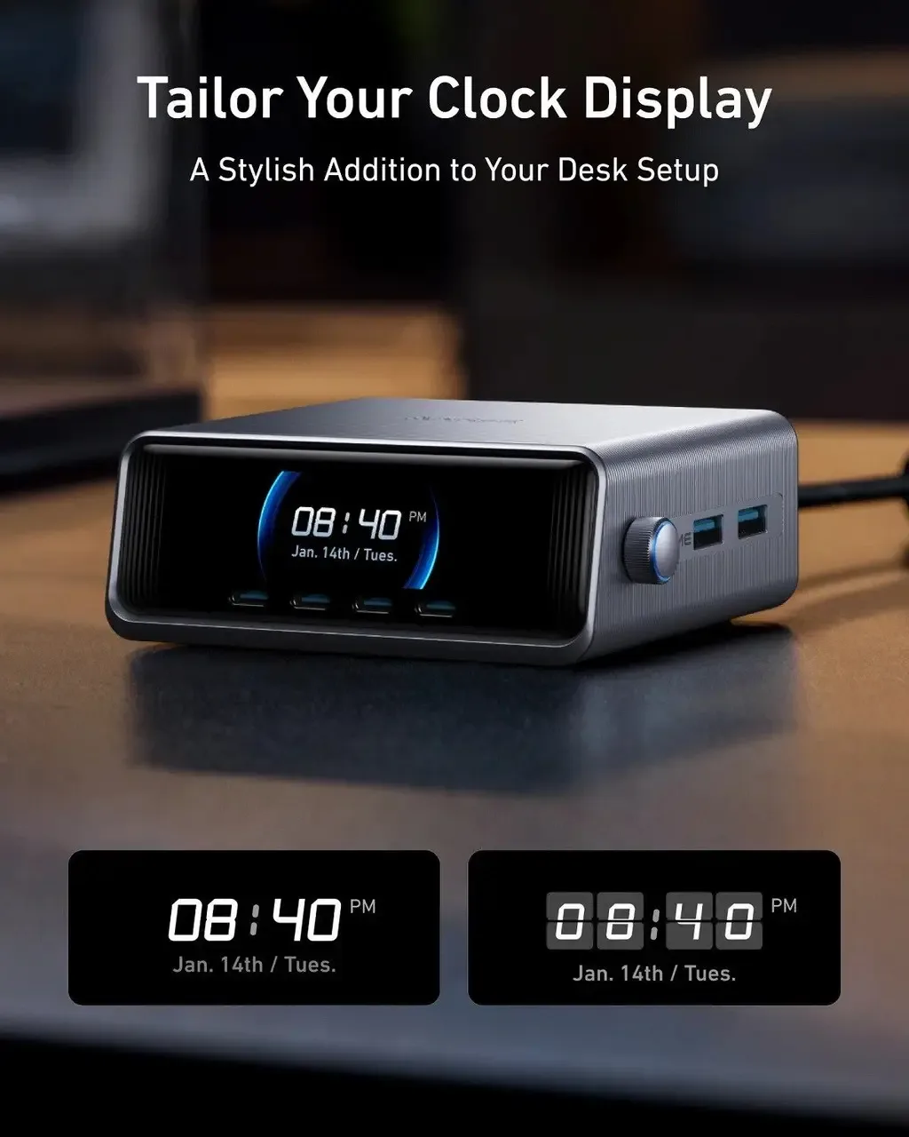 Зарядное устройство Anker 250W GaN Prime 6 портов — изображение 4