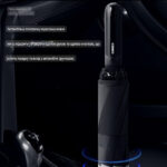 Magic Electric Umbrella 108 см | Автоматический зонт с электроприводом UPF50+ Чёрный люкс 115 — изображение 6
