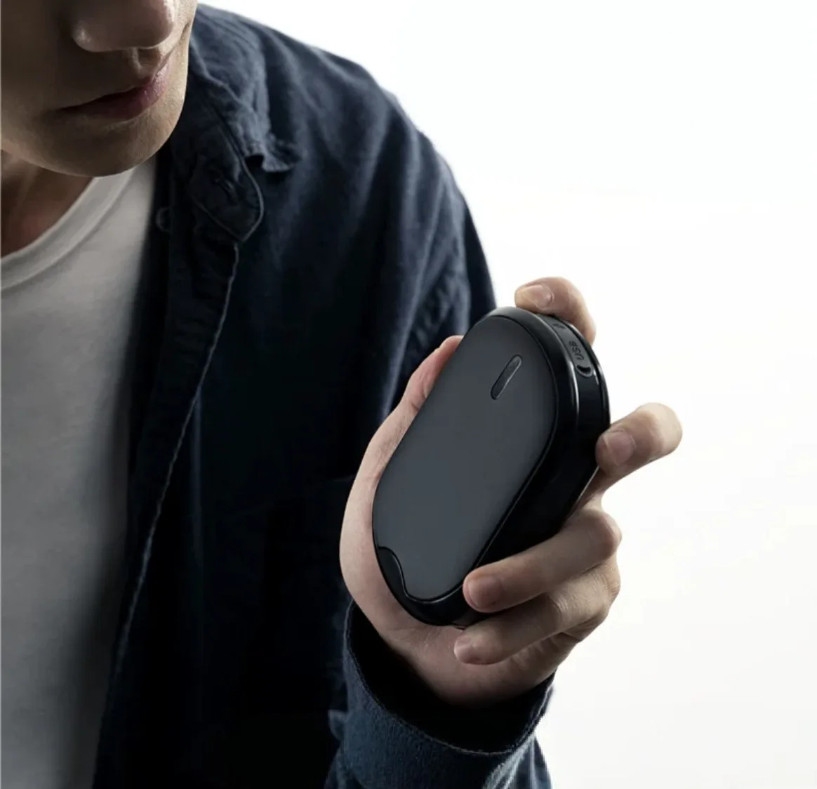Портативный Обогреватель для Рук 2-в-1 "H5 Hand Warmer" 10000 мАч | Двусторонний нагрев | Power Bank — изображение 3