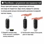 Кофеварка JN02 Display портативная капсульная аккумуляторная с нагреванием, кофемашина Espresso maker USB Сіро-коричневий — изображение 11
