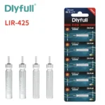 Аккумуляторная батарейка LIR425 3.7V (перезаряжаемая) Dlyfull – для электронных поплавков и LED устройств