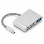 Адаптер USB-C OTG, 4-в-1 Type-C на USB 3.0 /PD,TF card, SD card, совместим с Android, iPhone . — изображение 2
